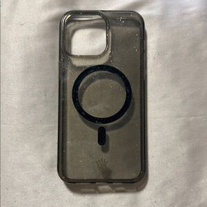 Velvet Caviar Black Transparent Phone Case